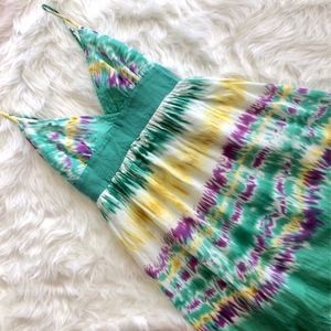 FOREVER21 Tie-Dye Summer Dress